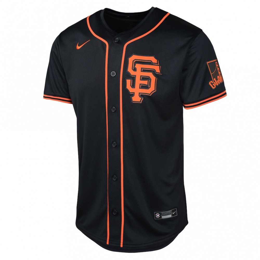 Rafael Devers San Francisco Giants Youth Limited Jersey - Black-Pro Kit Vault | Brand New 26/27 Sports Jerseys